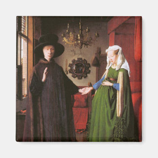 Imán Retrato de Giovanni Arnolfini y su esposa