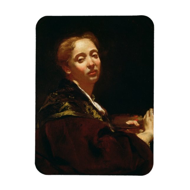 Imán Retrato de Giulia Lama (fl.1728) (Vertical)