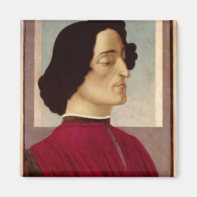 Imán Retrato de Giuliano de' Medici c.1480 (Frente)