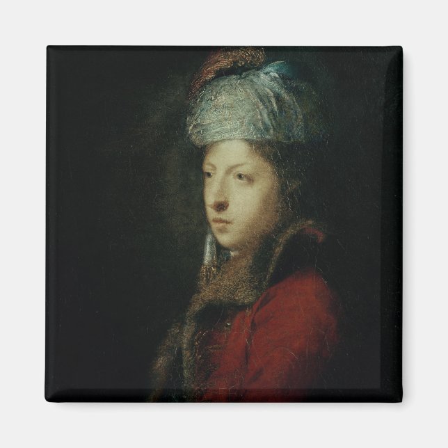 Imán Retrato de Giuseppe Marchi 1753 (Frente)