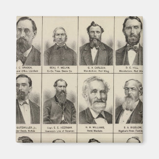 Imán Retrato de Greenleaf, Minnesota