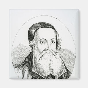 Imán Retrato de Guillermo Grindal