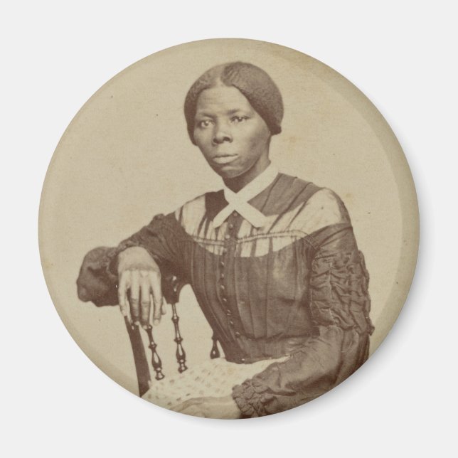 Imán Retrato de Harriet Tubman | 1868-69 (Frente)