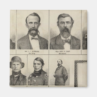 Imán Retrato de hombres militares, Minnesota