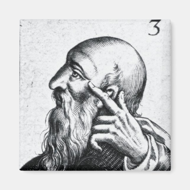 Imán Retrato de Horace de Scipio (Frente)