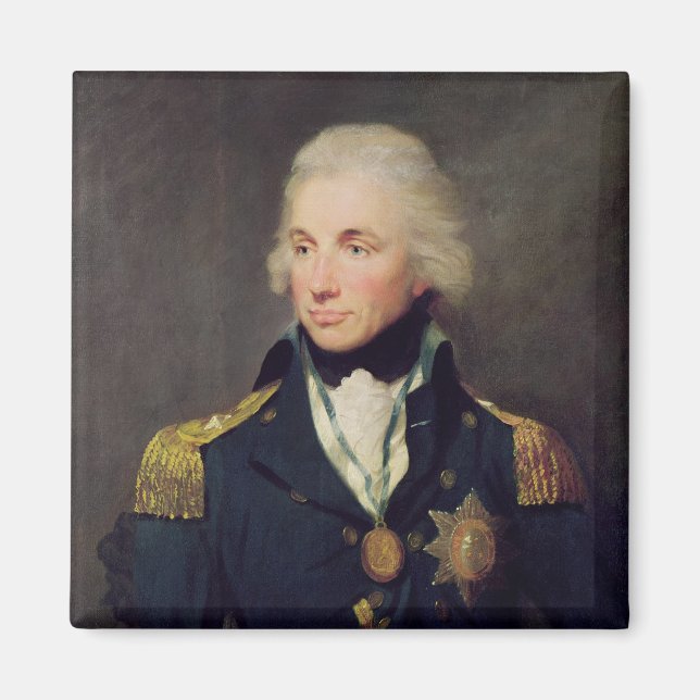 Imán Retrato de Horatio Nelson , Viscount Nelson (Frente)