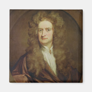 Imán Retrato de Isaac Newton 1702