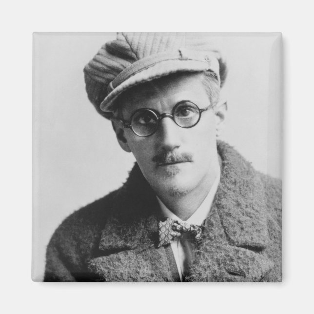 Imán Retrato de James Joyce (Frente)