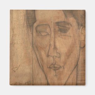 Imán Retrato de Jean Cocteau (1889-1963) 1917 (lápiz