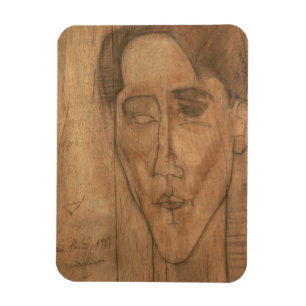 Imán Retrato de Jean Cocteau (1889-1963) 1917 (lápiz