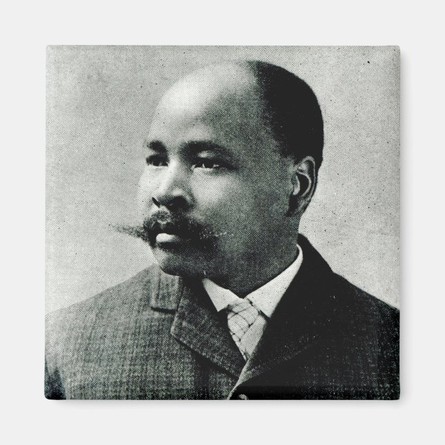 Imán Retrato de John Dube (Frente)