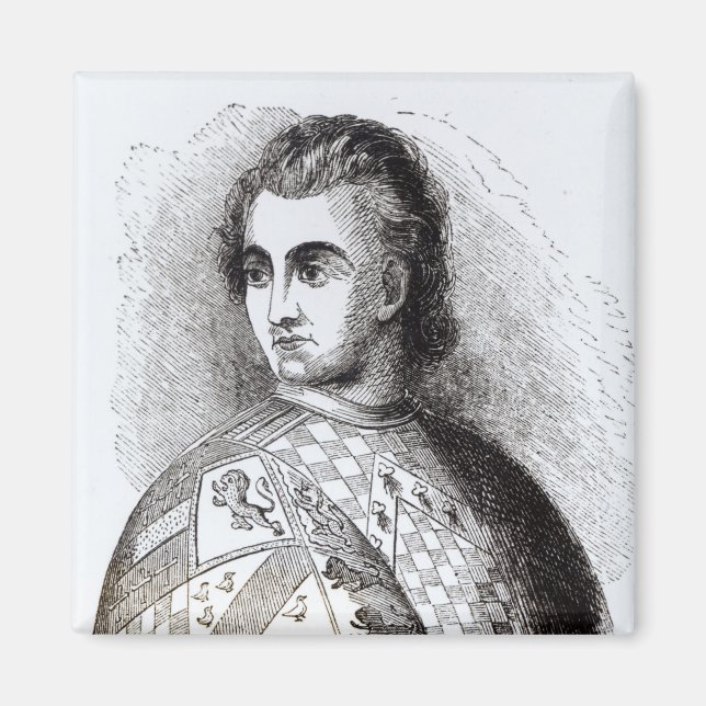 Imán Retrato de John Talbot (Frente)
