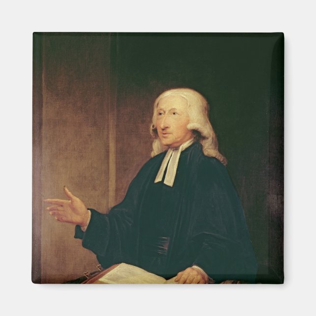 Imán Retrato de John Wesley 1788 (Frente)