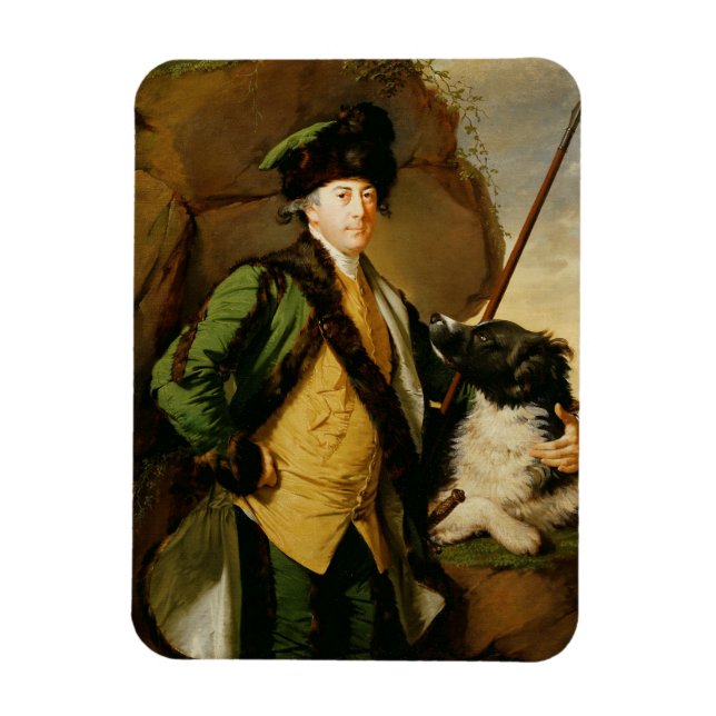 Imán Retrato de John Whetham de Kirklington (1731-81) (Vertical)