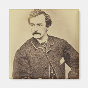 Imán Retrato de John Wilkes Booth 1861-65