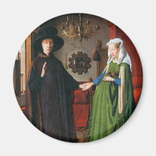Imán Retrato de Juan Arnolfini y su esposa