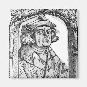Imán Retrato de Juan de la Indagina