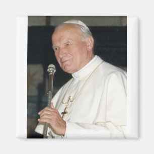 Imán Retrato de Juan Pablo II