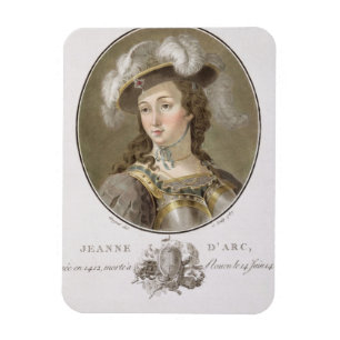 Imán Retrato de Juana de Arco (1412-31), 1787