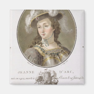 Imán Retrato de Juana de Arco (1412-31), 1787