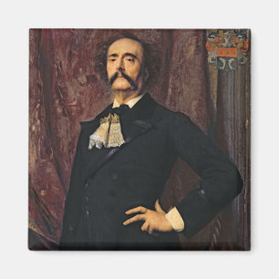 Imán Retrato de Jules Barbey d'Aurevilly 1881
