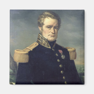 Imán Retrato de Jules Dumont d'Urville 1845