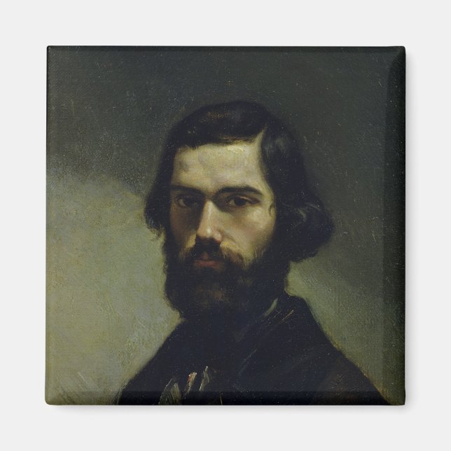 Imán Retrato de Jules Valles c.1861 (Frente)