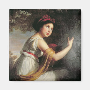 Imán Retrato de Julia Le Brun, c.1797