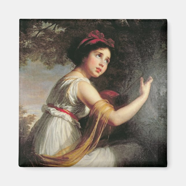 Imán Retrato de Julie Le Brun, c.1797 (Frente)