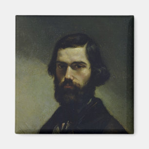 Imán Retrato de Julio Valles c.1861