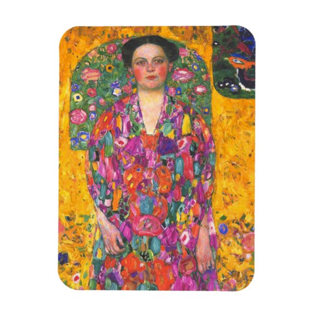 Imán Retrato de Klimt de Eugenia Primavesi (Vertical)