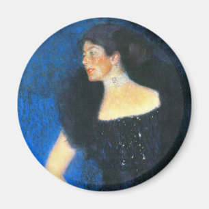 Imán Retrato de Klimt del Rosa von Rosthorn-Friedmann