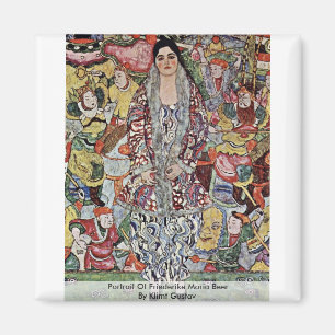 Imán Retrato de la cerveza de Friederike Maria de Klimt