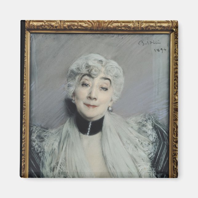 Imán Retrato de la condesa de Martel de Janville (Frente)