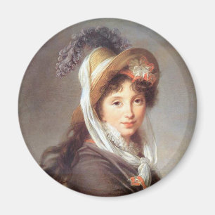Imán Retrato de la Dama Revolucionaria Francesa