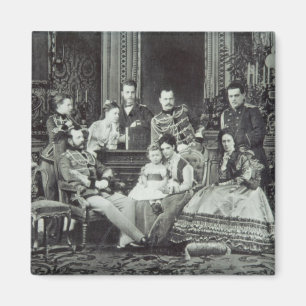 Imán Retrato de la familia del emperador Alejandro II