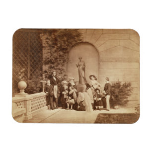 Imán Retrato de la familia real en la casa Osborne, 185