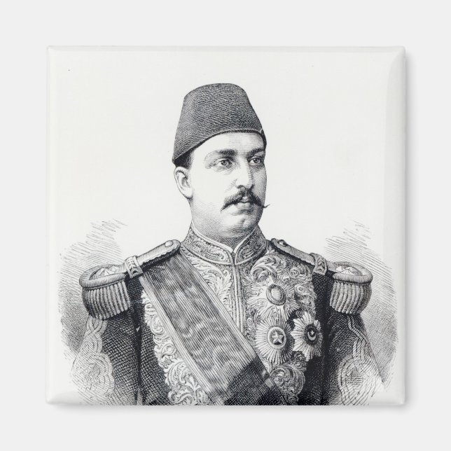 Imán Retrato de la garra khedive (Frente)