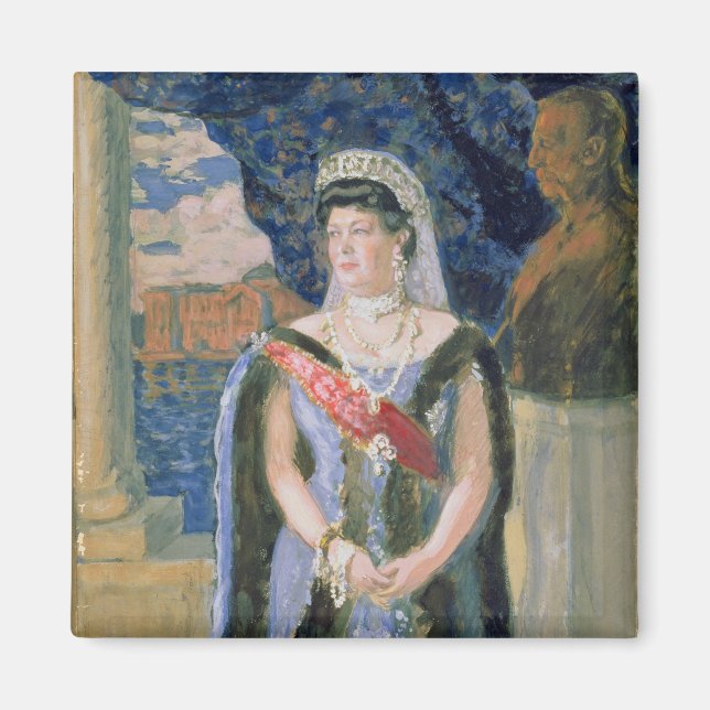 Imán Retrato de la Gran Duquesa Maria Pavlovna (Frente)