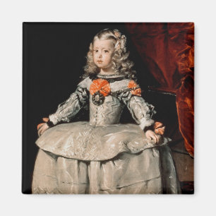 Imán Retrato de la infanta Margarita envejecida cinco