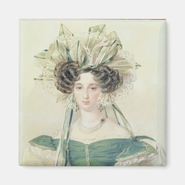 Imán Retrato de la princesa Elizabeth Vorontsova (Frente)