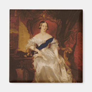 Imán Retrato de la reina Victoria