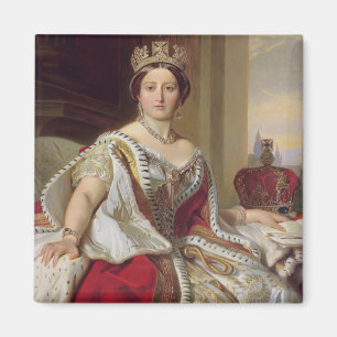Imán Retrato de la reina Victoria (1819-1901) 1859