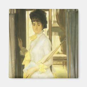Imán Retrato de la señorita Lloyd por Tissot, retrato v