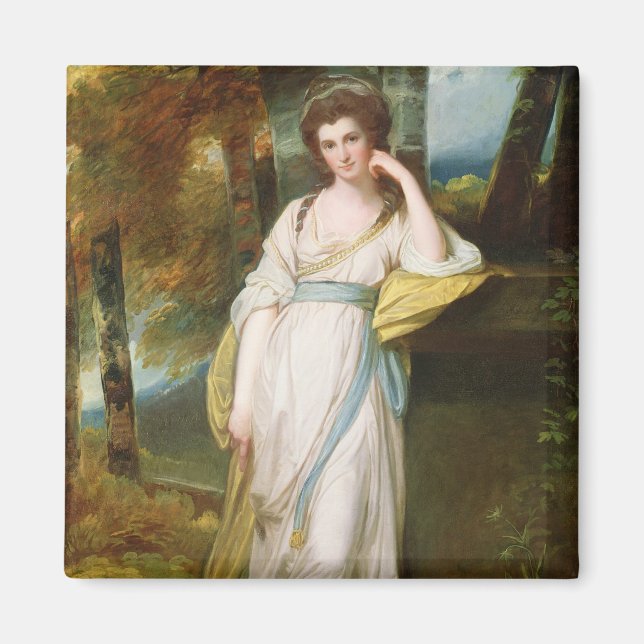 Imán Retrato de la Sra. Henry Maxwell (Frente)