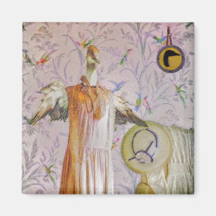 Imán Retrato de la Sra. Smew