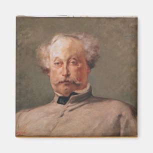 Imán Retrato de los fils de Alejandro Dumas