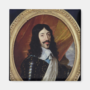 Imán Retrato de Louis XIII después de 1610