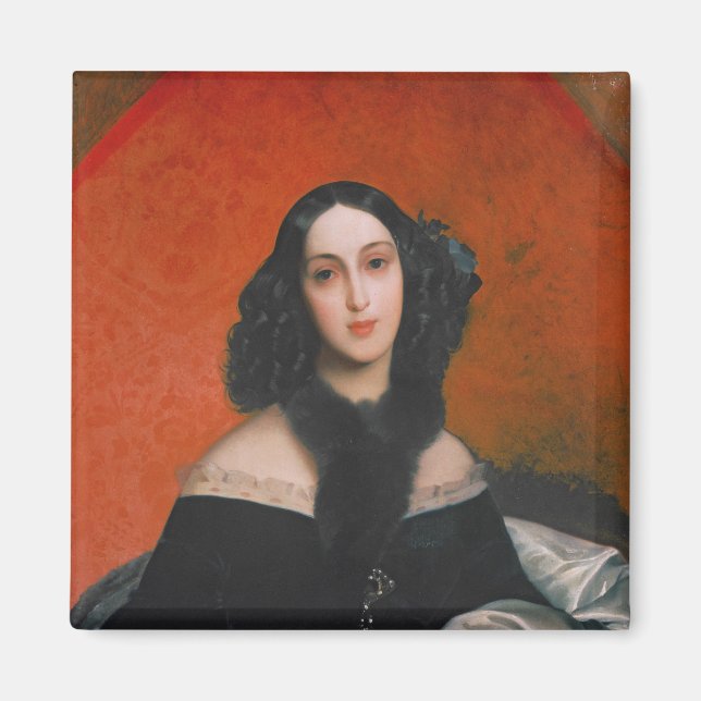 Imán Retrato de M.A. Bek, 1840 (Frente)
