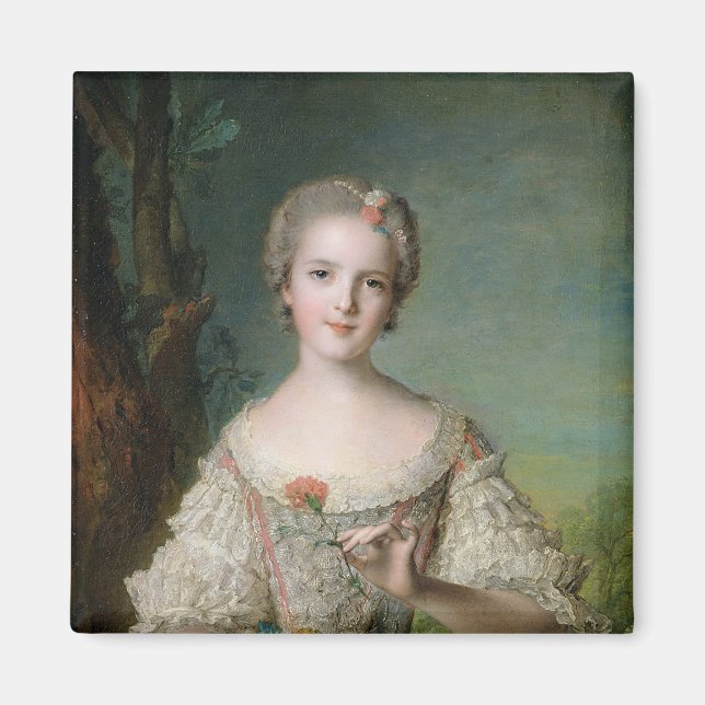 Imán Retrato de Madame Louise de France (Frente)
